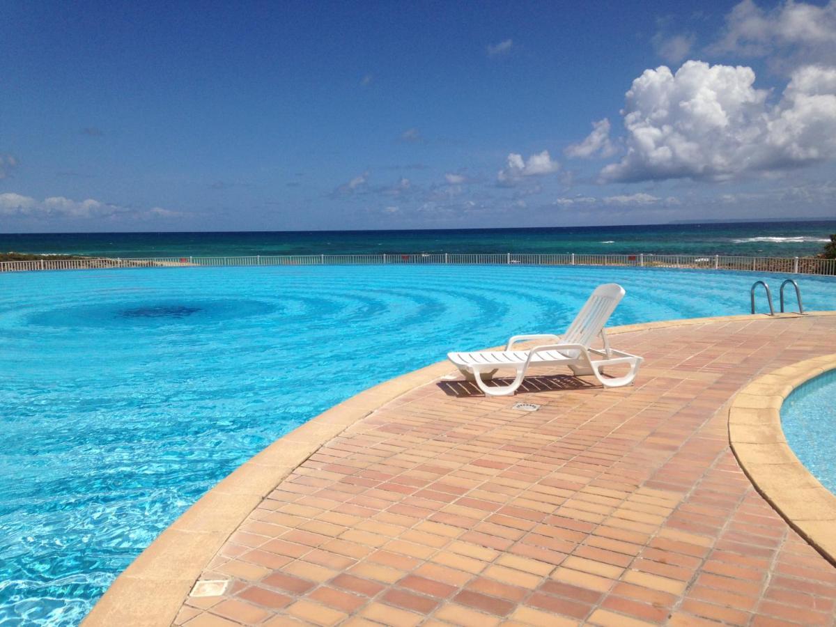 סן-פרנסואה Coeur Tiare Studio Lounge Piscine Plage Cocotiers מראה חיצוני תמונה