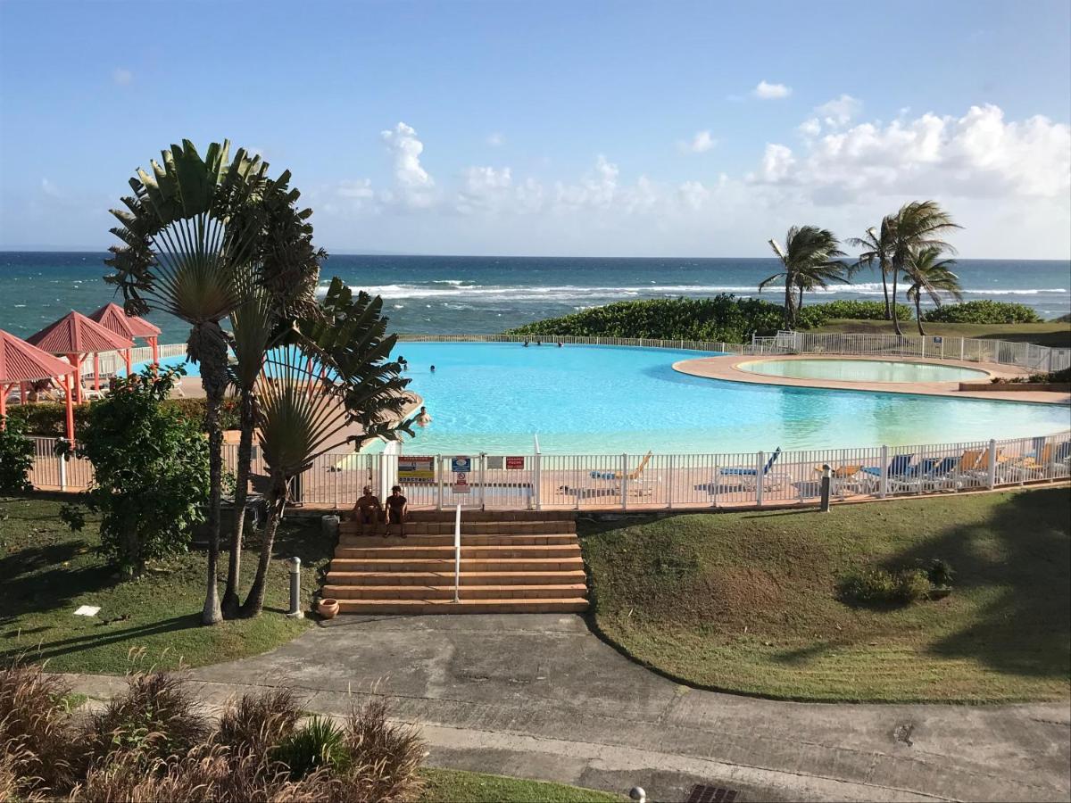 סן-פרנסואה Coeur Tiare Studio Lounge Piscine Plage Cocotiers מראה חיצוני תמונה